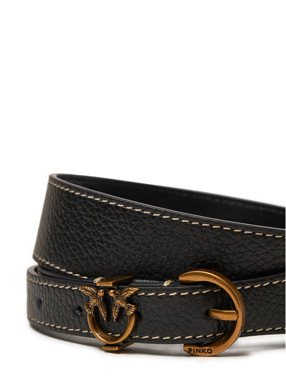 PINKO Pinko Жіночий ремінь Tamboril H3.5 Belt . 20242 PLT01 103801.A158 Чорний