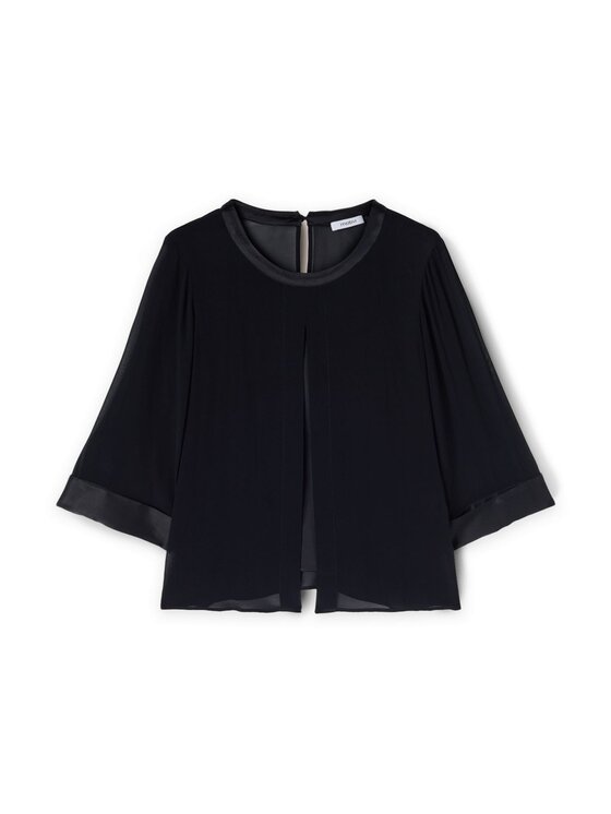 Motivi Motivi Blusa 2770W000691N033 Nero Regular Fit