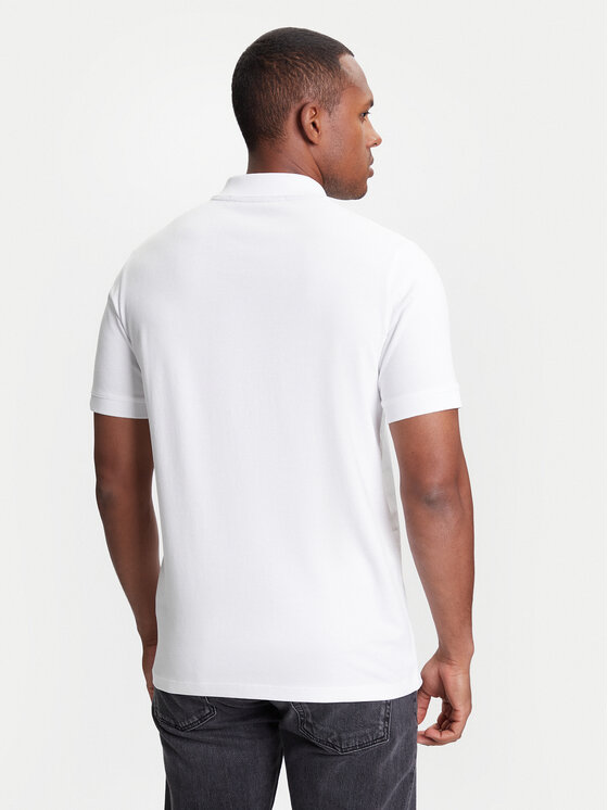 KARL LAGERFELD KARL LAGERFELD Polokošeľa 745022 553231 Biela Regular Fit