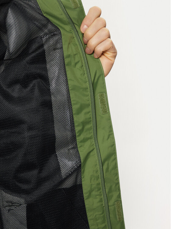 Columbia Columbia Дощовик Pouring Adventure™ III 2117171 Зелений Regular Fit