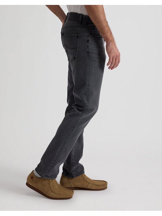 Lee Lee Jeansy STRAIGHT FIT XM Czarny Straight Fit