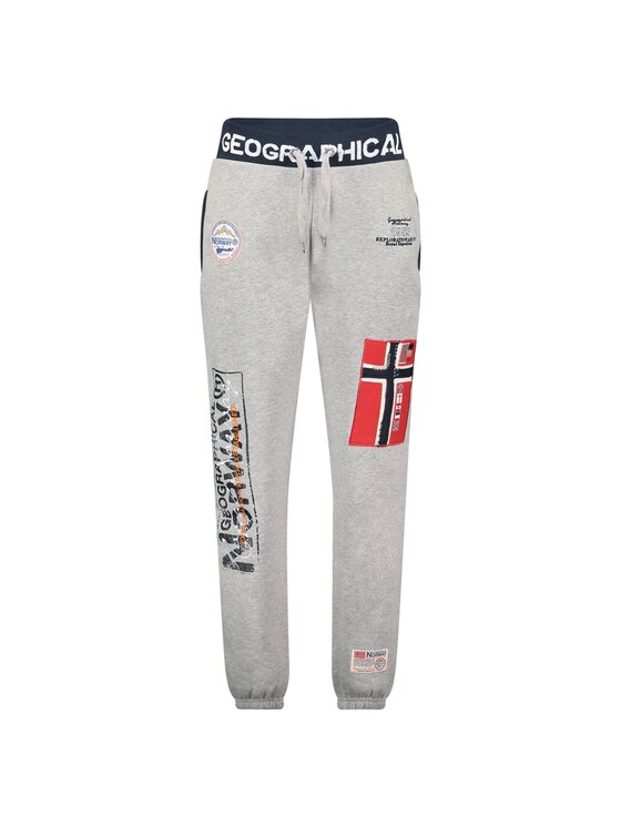 Geographical Norway Geographical Norway Spodnie dresowe WY8622H/GN-Blended Grey Szary Regular Fit