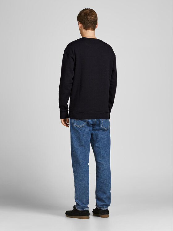 Jack & Jones Jack & Jones Pulóver Bradley 12249341 Fekete Relaxed Fit