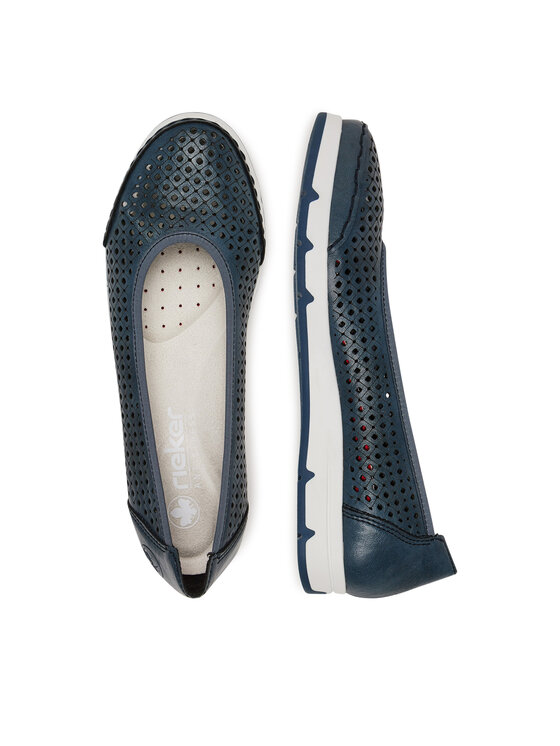 Rieker Rieker Ballerinas L3065-14 Dunkelblau