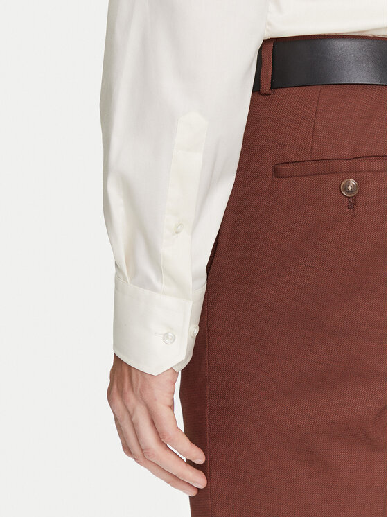 BOSS BOSS Риза H-Joe 50545145 Бял Regular Fit