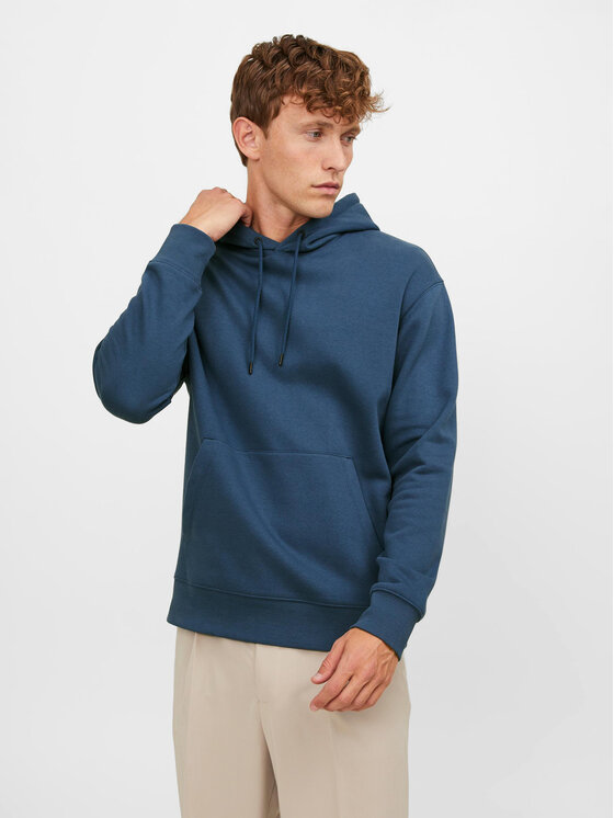 Jack&Jones Bluză Star 12208157 Bleumarin Relaxed Fit