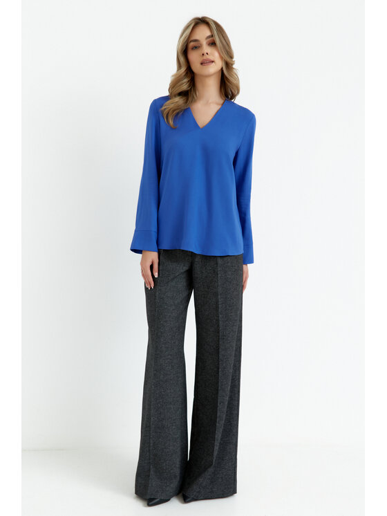 Stylove Stylove Blusa S391 Blu Curvy Fit