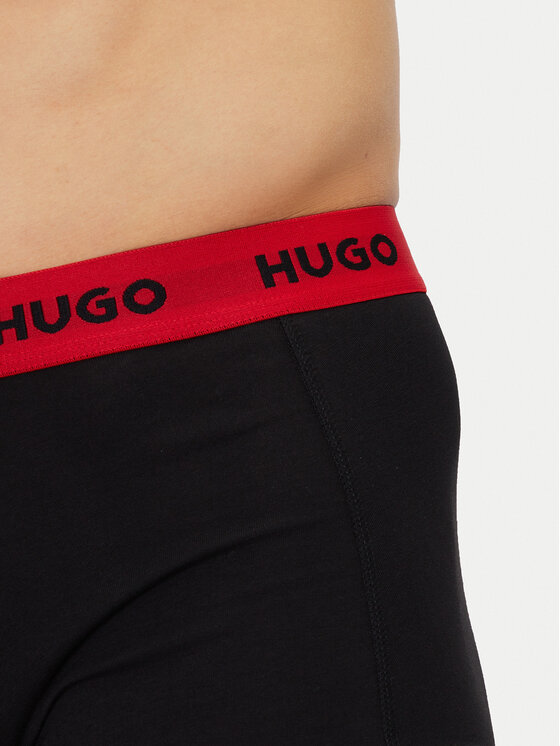HUGO HUGO Komplekti kuulub 3 paari boksereid 50532611 Must