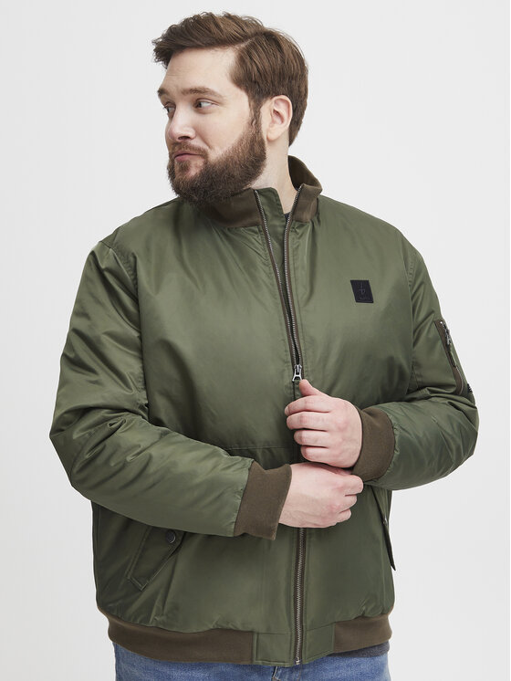 Blend Bundy bomber 20715952 Zelená Regular Fit