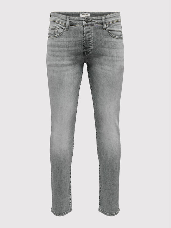 Only & Sons Only & Sons Дънки Loom 22023227 Сив Slim Fit