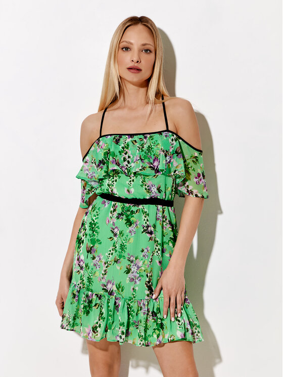 Rage Age Rage Age Rochie de vară Sofia Verde Regular Fit