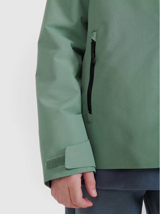 4F 4F Giacca di transizione 4FJWSS25TTJAU0741-41S Verde Regular Fit