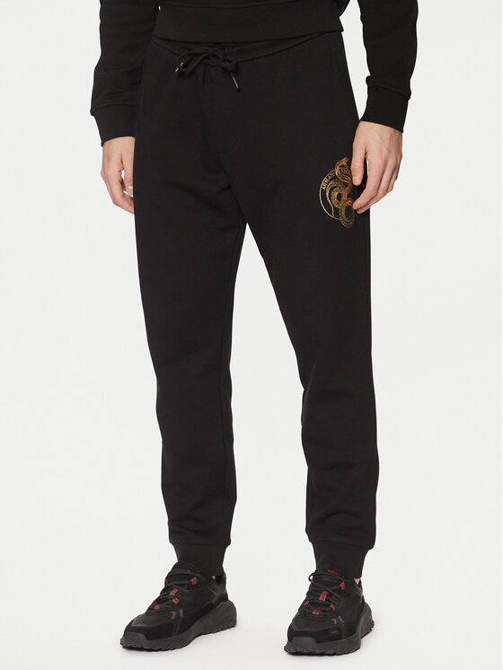 Armani Exchange Teplákové nohavice XM000218 AF10830 UC001 Čierna Regular Fit