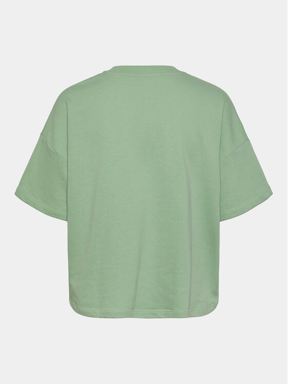 Pieces Pieces T-särk Chilli Summer 17118870 Roheline Loose Fit