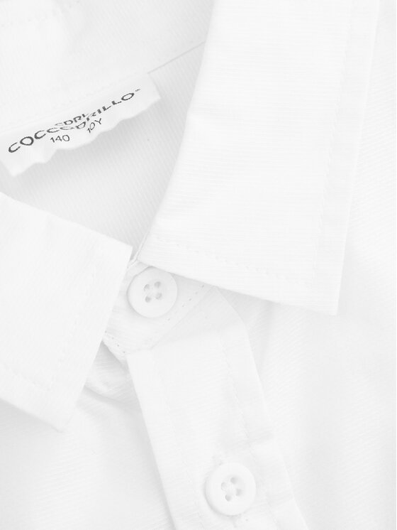 Coccodrillo Coccodrillo Marškiniai WC5136202EJB Balta Regular Fit