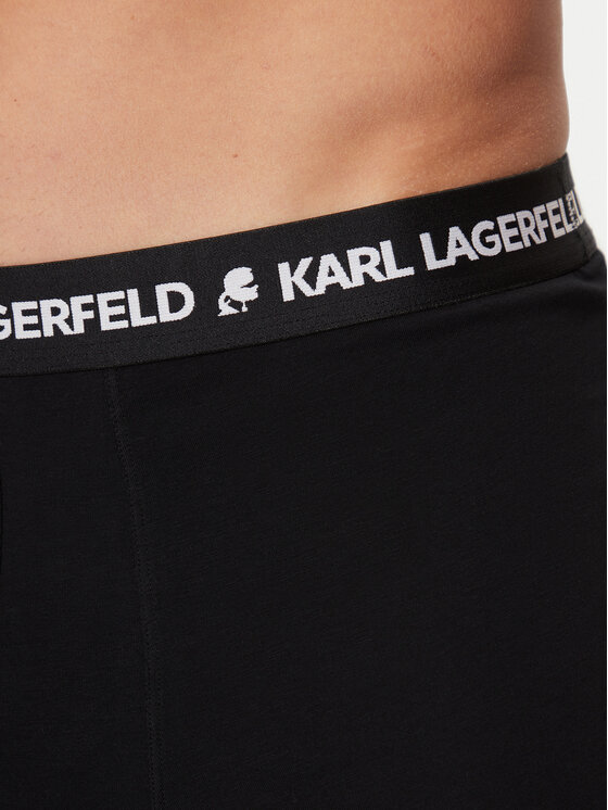 KARL LAGERFELD KARL LAGERFELD 7 db-os boxeralsó szett A1M47010 Fekete