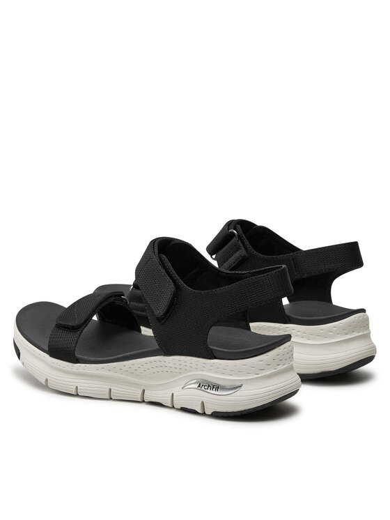 Skechers Skechers Sandále Arch Fit-Touristy 119247/BLK Čierna