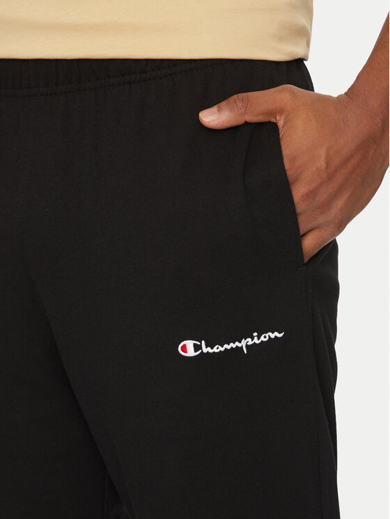 Champion Champion Donji dio trenerke 220305 Crna Straight Fit