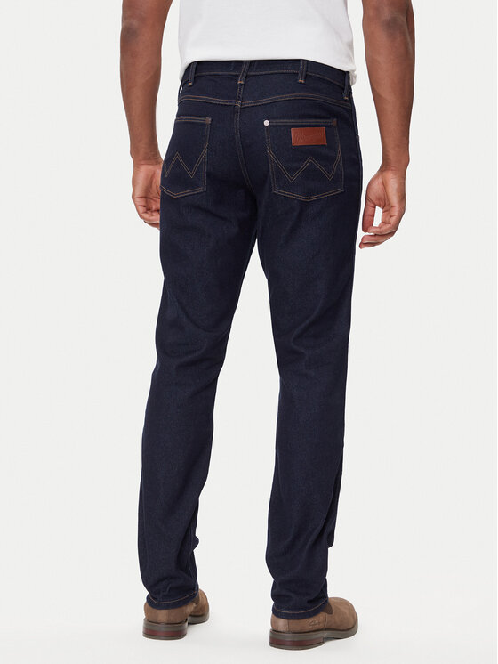 Wrangler Wrangler Дънки Greensboro 112362557 Тъмносин Straight Leg
