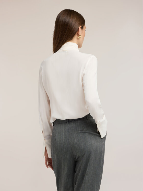 Motivi Motivi Camicia 5012Q001037N002 Bianco Regular Fit