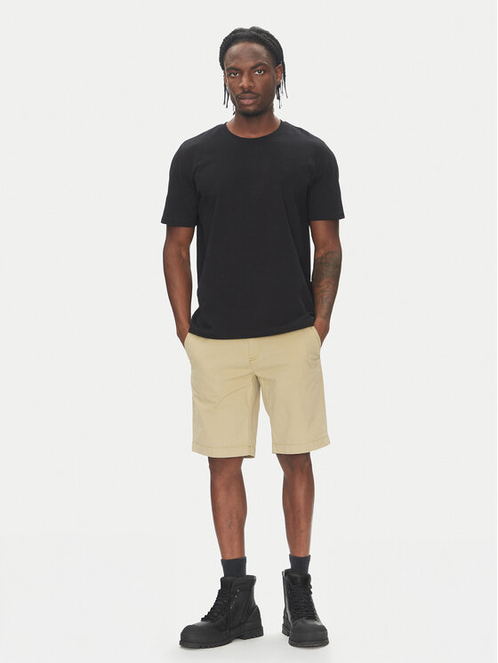Timberland Timberland Pantalon scurți din material TB0A5U2K Bej Regular Fit