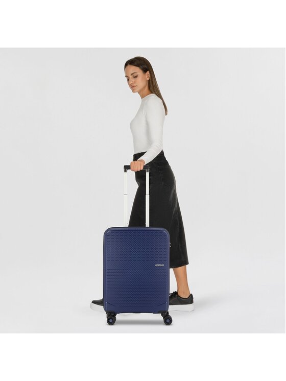 American Tourister American Tourister Walizka kabinowa 301652 Błękitny