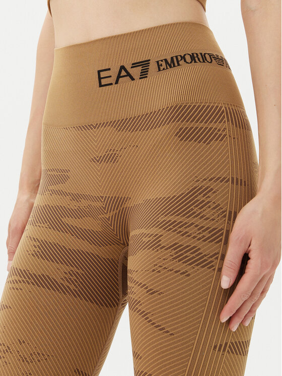 EA7 Emporio Armani EA7 Emporio Armani Leggings 7W000518 AF13714 U6054 Smeđa Slim Fit