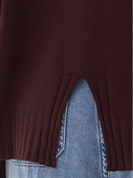 Kontatto Kontatto Maglione 3M0808C Bordeaux Relaxed Fit