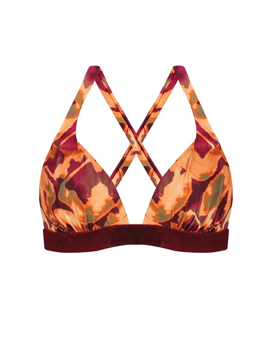 Feba Feba Bikini pezzo sopra FG161C Bordeaux