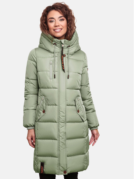 Marikoo Marikoo Kurtka zimowa Yuikoo Zielony Regular Fit