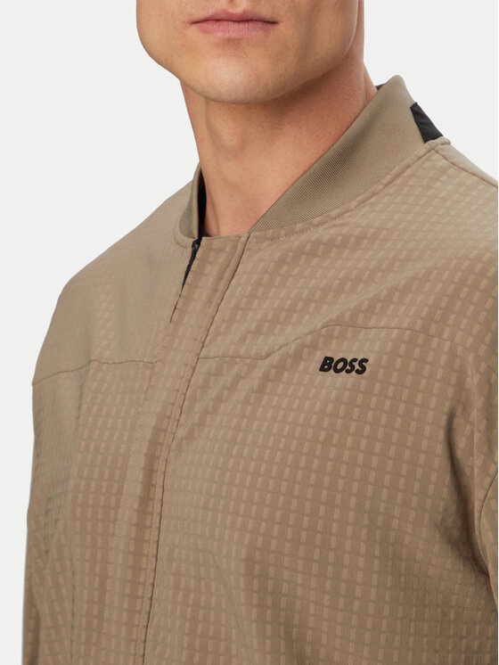 BOSS BOSS Hanorac Terrace 50558484 Bej închis Relaxed Fit
