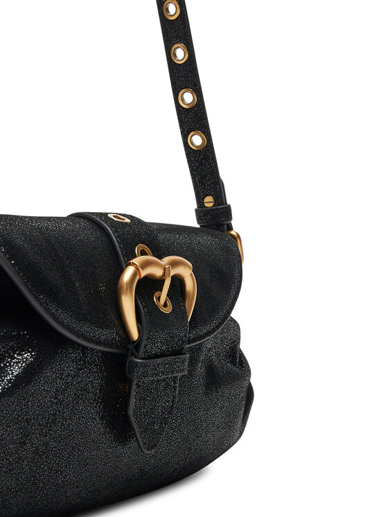PINKO PINKO Torebka Jolene Shoulder Mini PE 25 PLTT 102802 A27K Czarny