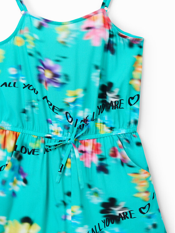 Desigual Desigual Jumpsuit 23SGPW03 Türkisfarben Regular Fit