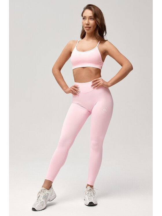 ROUGH RADICAL ROUGH RADICAL Leggings SEAMLESS GLOW LONG Rosa chiaro Slim Fit