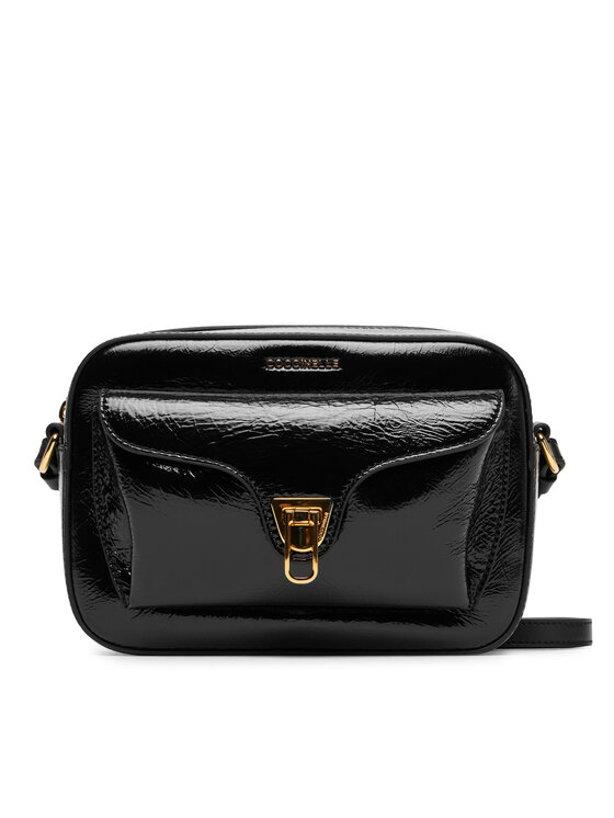 Coccinelle Coccinelle Handtasche Coccinelle Beat Shiny Wri E1 TFC 15 02 01 Schwarz