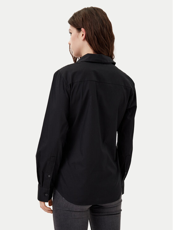 Tommy Hilfiger Tommy Hilfiger Hemd WW0WW44084 Schwarz Regular Fit
