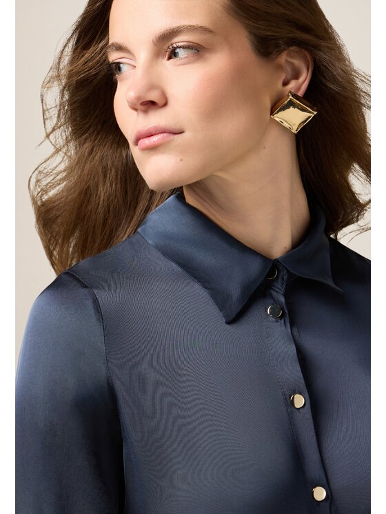 Oltre Oltre Camicia 5030R003194N034 Blu Regular Fit