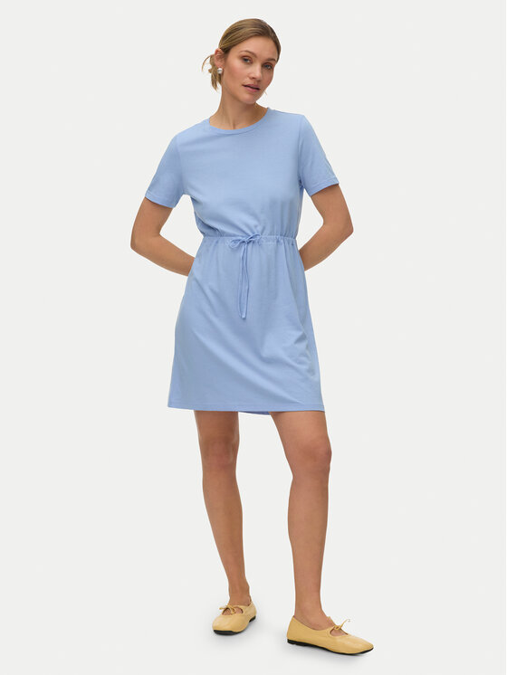 Vero Moda Vero Moda Každodenné šaty Luna 10325626 Modrá Regular Fit