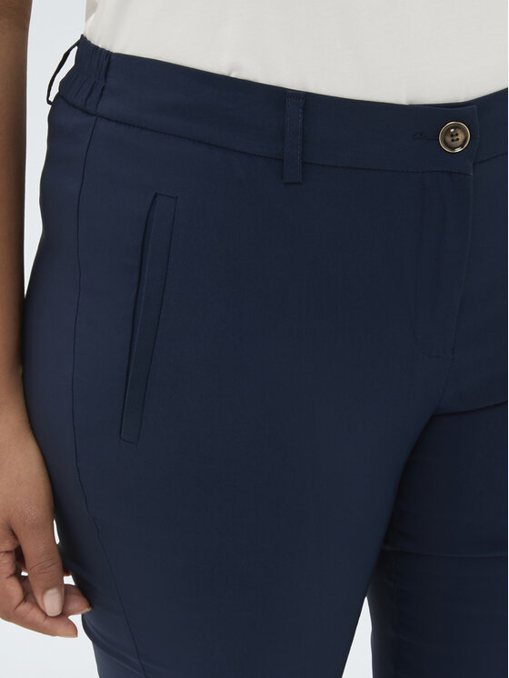 Fiorella Rubino Fiorella Rubino Pantaloni di tessuto P031L002379N034 Blu Regular Fit