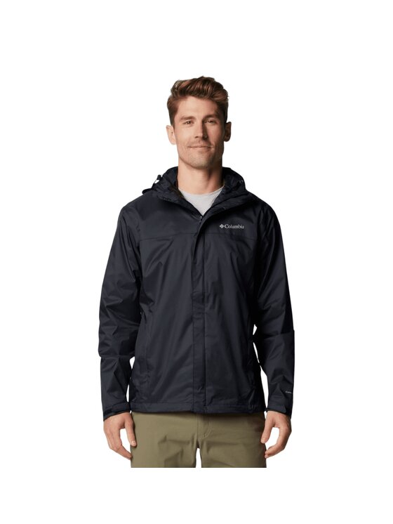 Columbia Columbia Kurtka przeciwdeszczowa Watertight II Jacket 1533898012 Czarny Regular Fit
