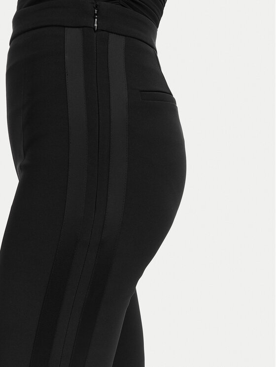Elisabetta Franchi Elisabetta Franchi Szövet nadrág PA-184-62E2-V290 Fekete Slim Fit