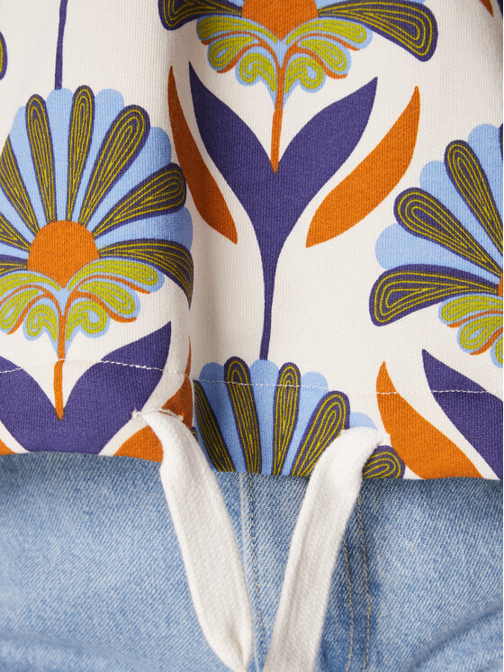 United Colors Of Benetton United Colors Of Benetton Суитшърт 3IDKD2007 Цветен Oversize