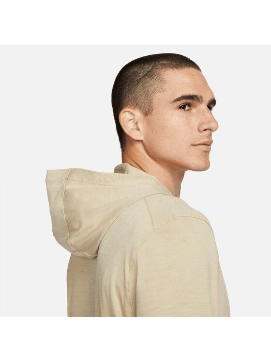 Nike Nike Felpa Yoga Dri-FIT Beige Regular Fit