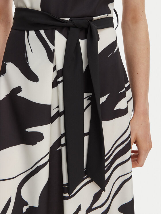 Rinascimento Rinascimento Kokteiļkleita CFC0020269002 Melns Regular Fit