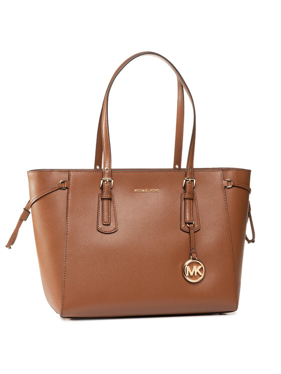 Geantă MICHAEL Michael Kors Voyager 30H7GV6T8L Maro