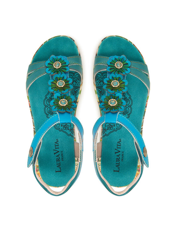 Laura Vita Laura Vita Босоніжки Sanao 54 Бірюзовий
