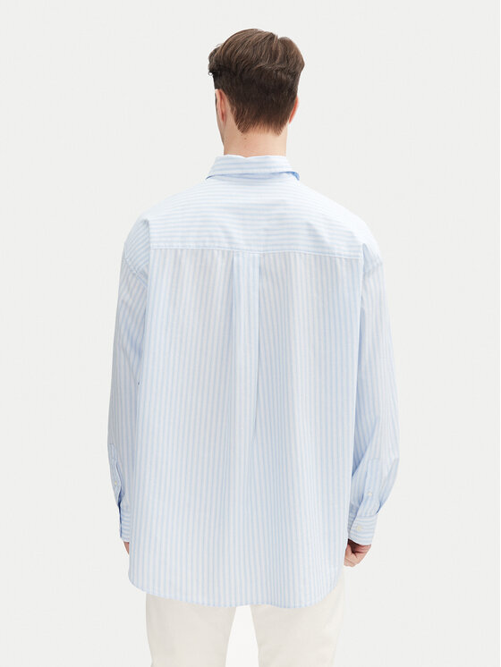 Jack & Jones Jack & Jones Koszula Atlas 12271085 Błękitny Wide Fit