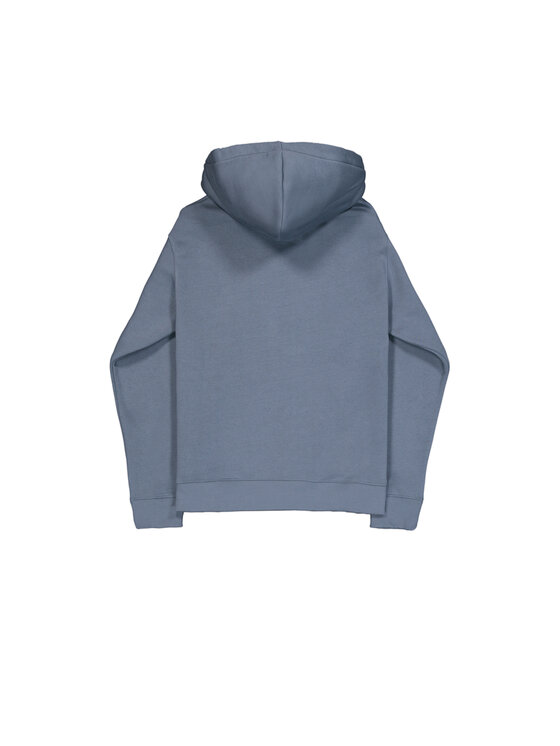 Alpha Industries Alpha Industries Bluza Basic Small Logo Hoodie Błękitny Regular Fit