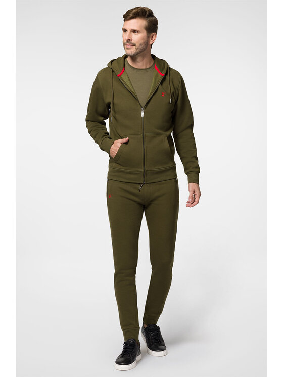 Próchnik Próchnik Spodnie dresowe PM 2 SP073222000018 Zielony Regular Fit
