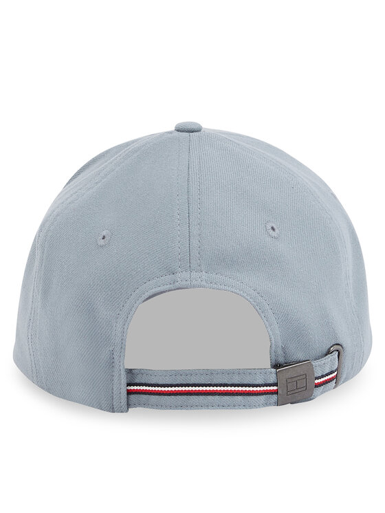 Tommy Hilfiger Tommy Hilfiger Czapka z daszkiem Th Corp Flannel 6 Panel Cap AM0AM13164 Szary